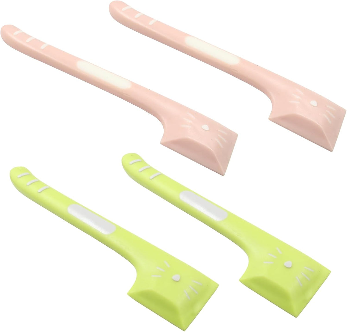 4 PCS Pet Food Spoon Set - Practical Cat Wet Food Spoon with Spatula, Ideal for Dog Food Can Supplies and Canned Food Scoop for Dog Cat Feeding Can