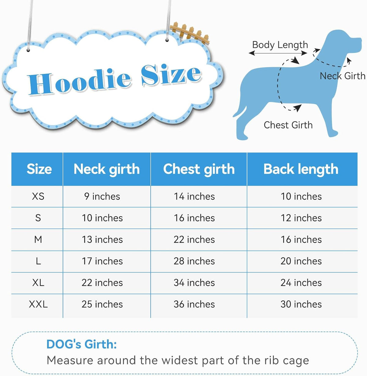 Dog Sweaters for Large Dogs Security Dog Hoodie Dog Sweater Soft Brushed Fleece Dog Clothes Dog Hoodie Sweatshirt with Pocket(Xl)