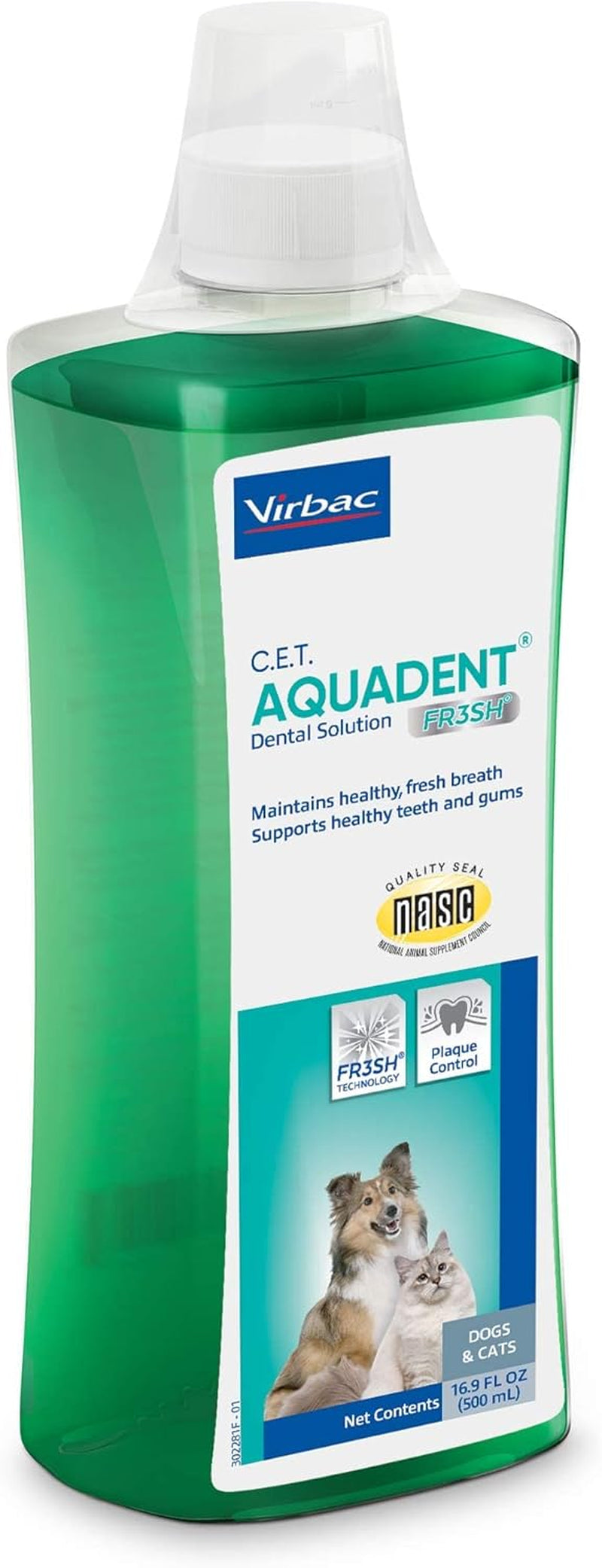 C.E.T. Aquadent Dental Solution for Dogs and Cats (500 Ml)