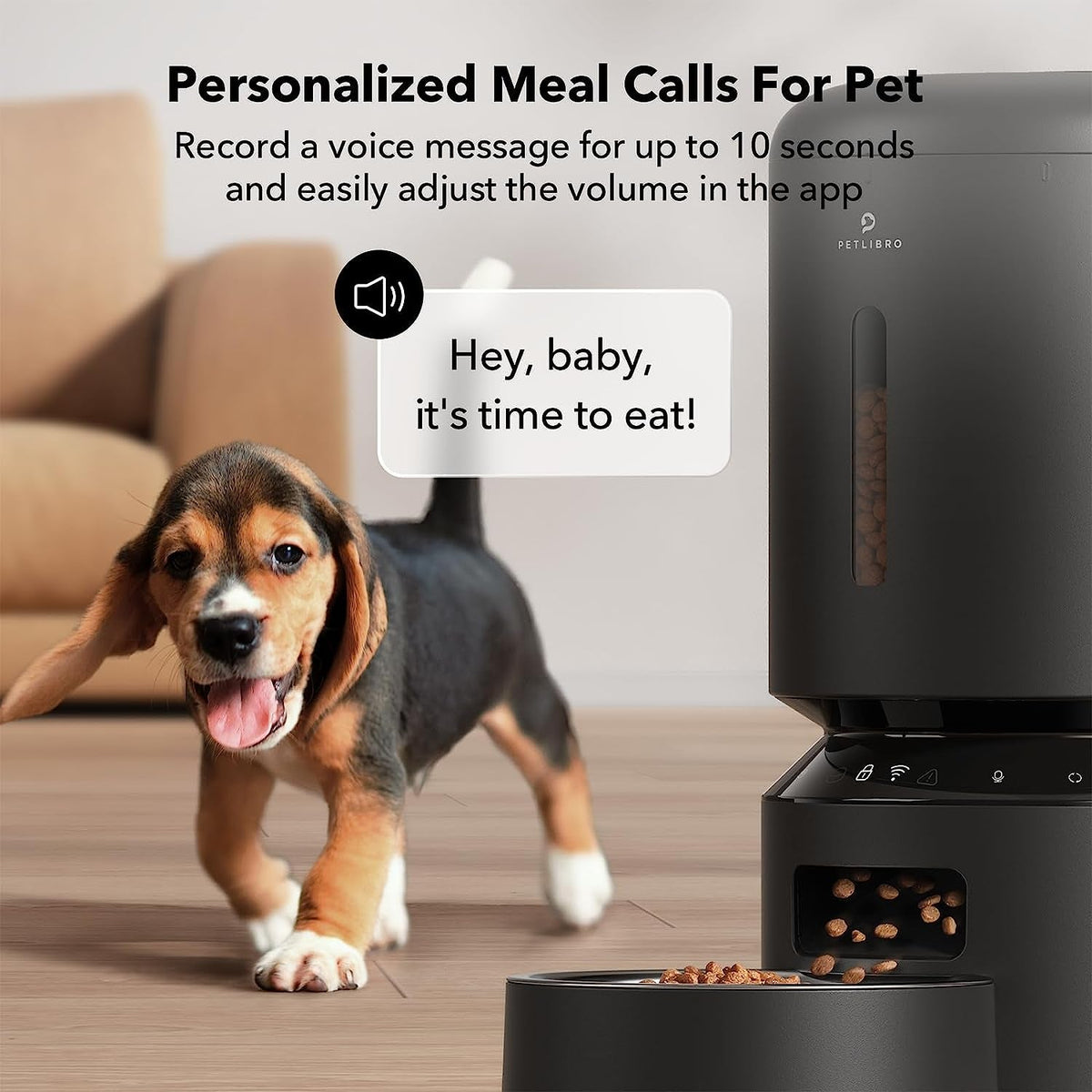 Automatic Cat Feeder, 5G Wifi Automatic Dog Feeder with Freshness Preservation, 5L Timed Cat Feeder with Low Food Sensor, up to 10 Meals per Day, Granary Pet Feeder for Cats, Black