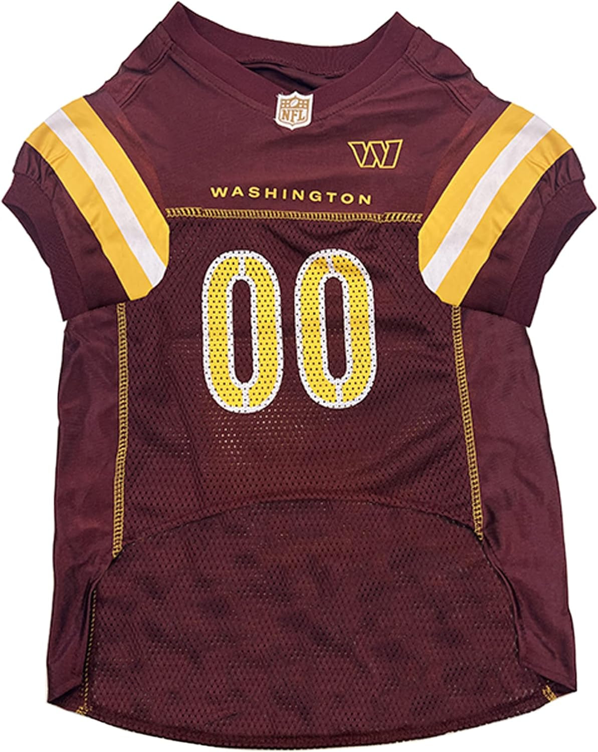 NFL Washington Commanders Dog Jersey, Size: Medium. Best Football Jersey Costume for Dogs & Cats. Licensed Jersey Shirt.